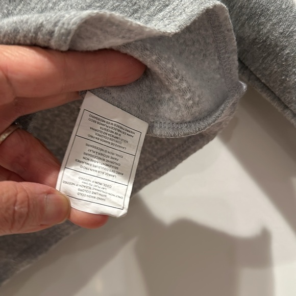 Columbia Pictures Gray Crop Sweatshirt - Picture 3 of 4